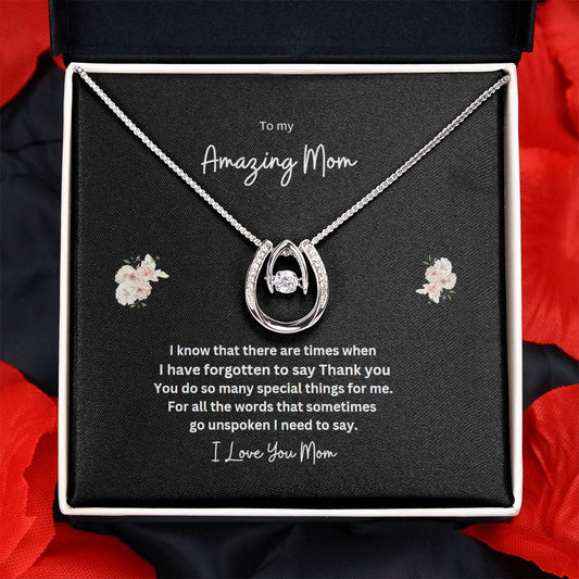 My Amazing Mom Necklace  Now on sale for a limited time!