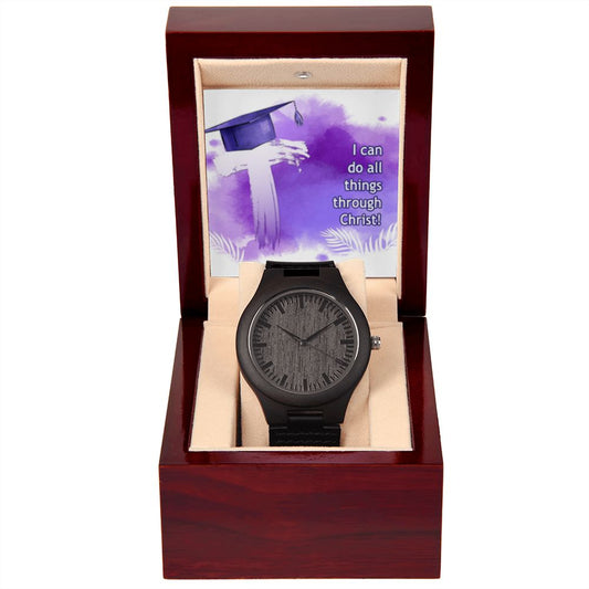 Wooden Watch And Message