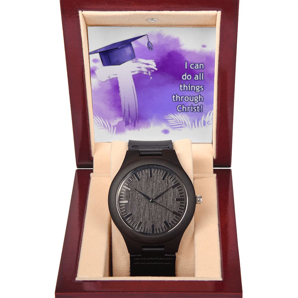 Wooden Watch And Message