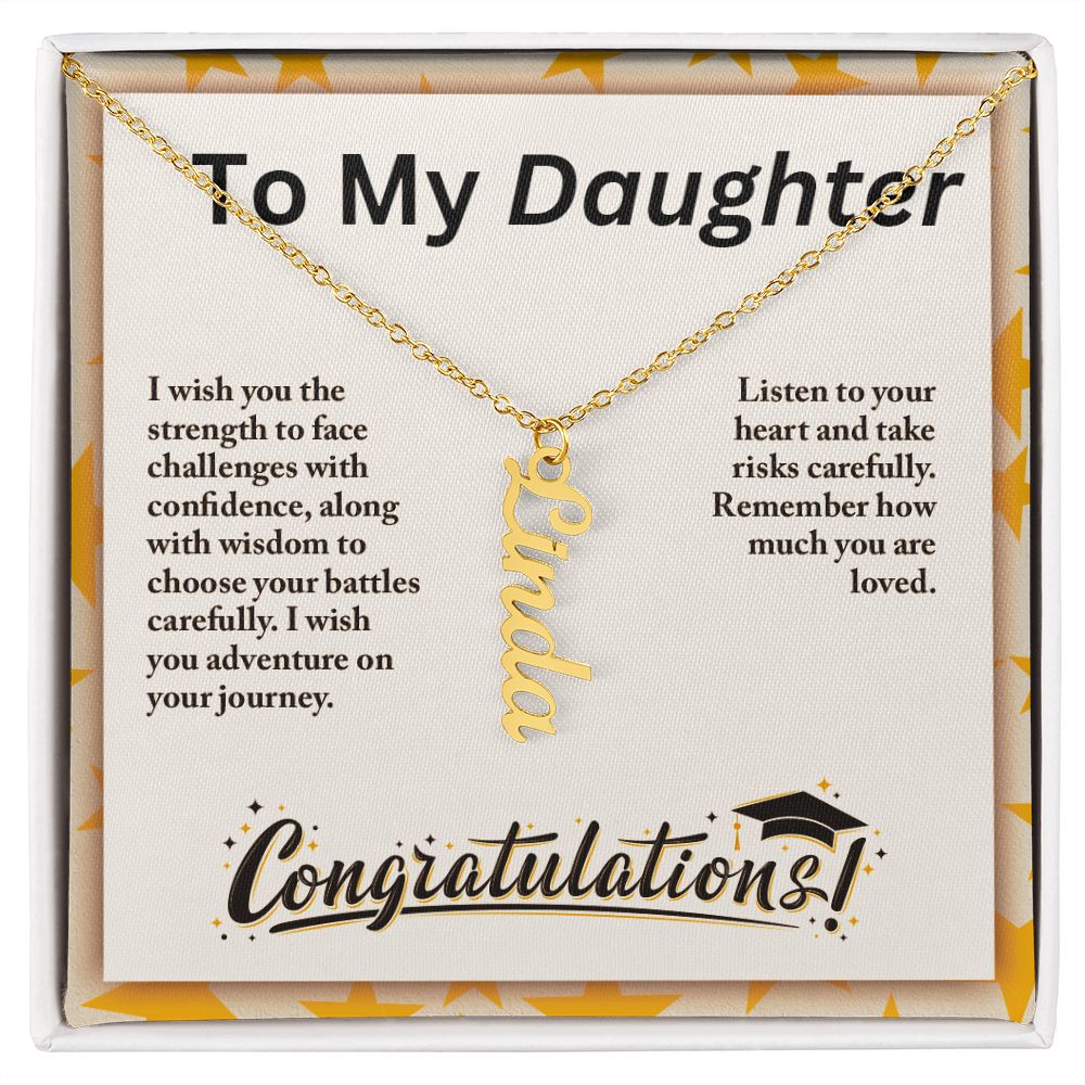 To My Daughter on Her Graduation