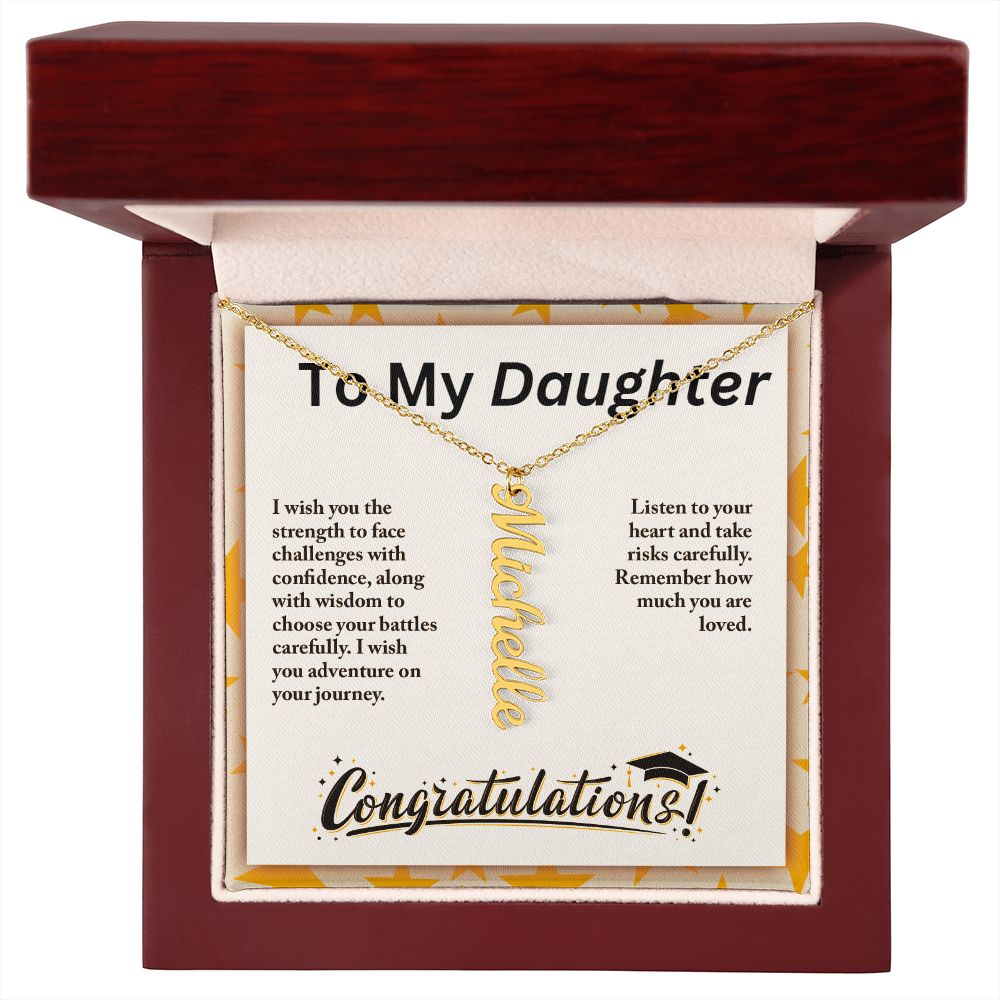 To My Daughter on Her Graduation