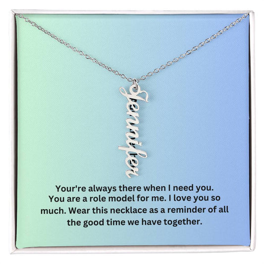 A necklace for Grandma, Mom or any one special