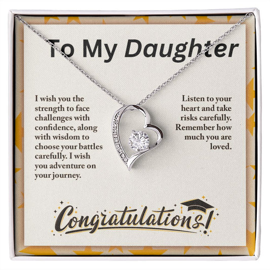 Forever Necklace to my Daughter on Hrer Graduation