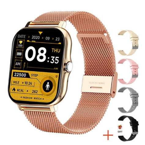 2023 Smart Watch Men Women Gift Sport Fitness Health Heart Rate Monitor Bluetooth Digital Smartwatch Wristwatch